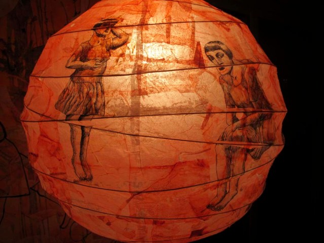 two girls conversing