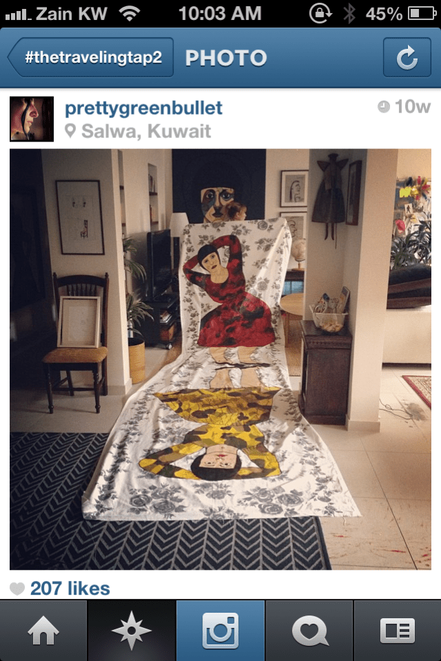 bianca takes the tap