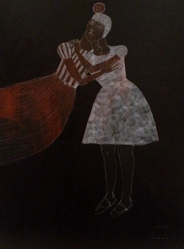 the release 31/1/13, (actually i just realized the date today is palindromic so i've removed the comma to make it part of the title), 2013, carbon and acrylic on canvas, 100 x 120cm