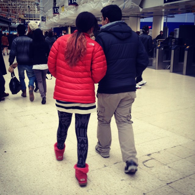 finally back in waterloo station. here's a story: i forgot to take my debit card with me so had hardly any cash. when we got to staines station for thorpe park, both the taxis and shuttle took cash only. but lucky for us we met raj the taxi driver, who kindly offered to take us if i paid to fill his cab with diesel. it's not so much a tremendously exciting story as it is a cautionary tale and a demonstration of human ingenuity (basically 'thinking outside the box'. thank you, raj!)