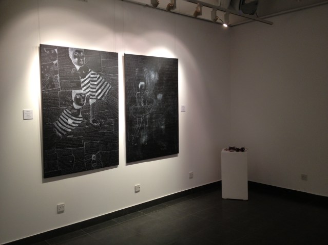 citizen. these two pieces were done at the height of my devastation (one of the heights, last last two and a half months have been a series of highs and lows). i had one song on repeat, over and over and over. fortunately i'd be home alone otherwise i imagine my kids would have thrown me out and broken my computer. the song is 'citizen' by broken bells