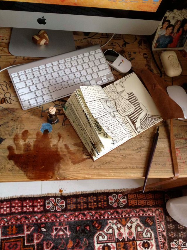 this just happened. i'm such a clutz, i swear