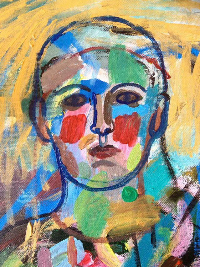 pouting. but not for long