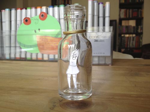 a little push is all she needed