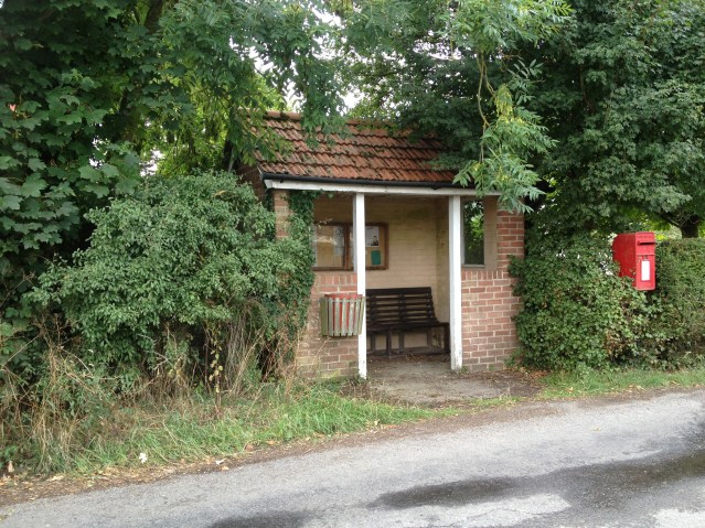 waiting room and mailbox