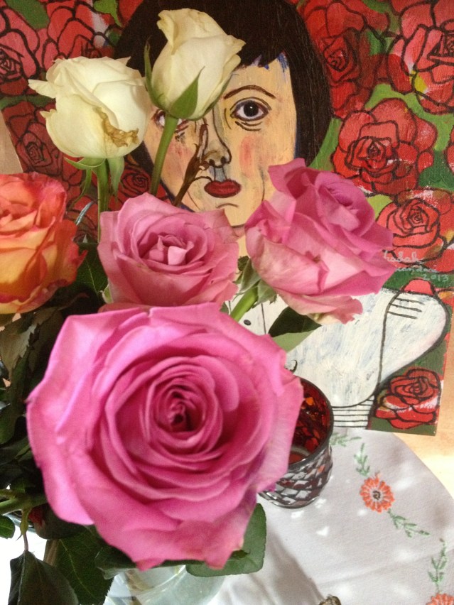 finally the roses are united: rose & the roses at rose cottage