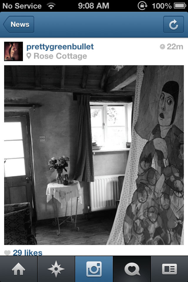 i'm so glad i brought her with me. but now it's time to give her away again