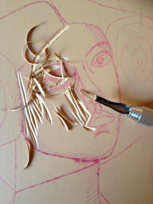 i had to experiment with the different cutters to find the right ones. as i said earlier, this first one is my test. i'm sure i'll get better with time