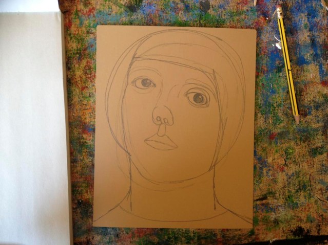 i started off the same way i did yesterday with the first block