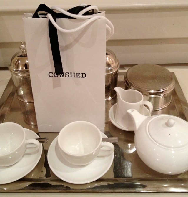 because i booked online i got a gift, which unfortunately serves me no purpose: massage oil