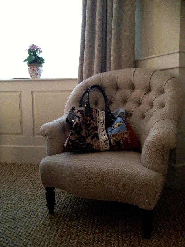 chair and my mary poppins bag