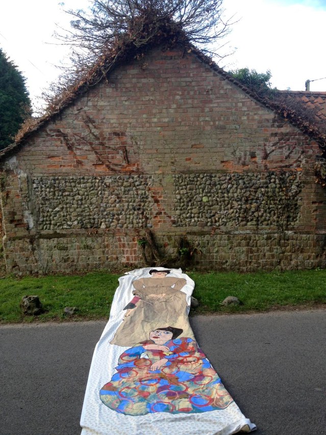 the next morning i started experimenting with locations for the traveling tap 4. this one wasn't such a success