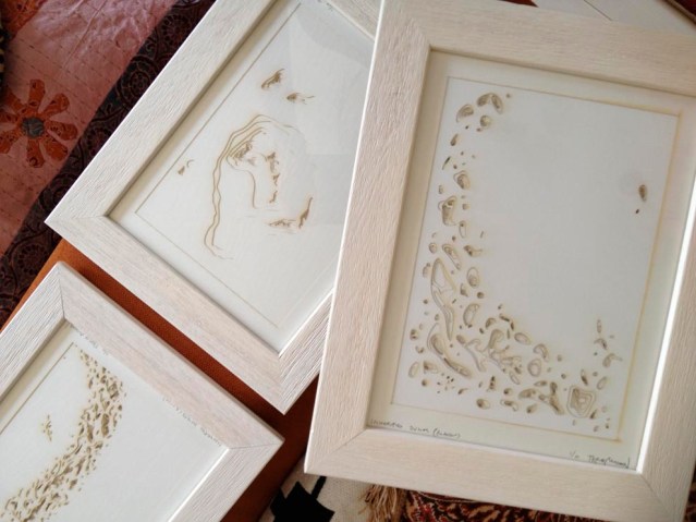 a little side-tracked by some beautiful laser cuts by my friend Thomas Modeen