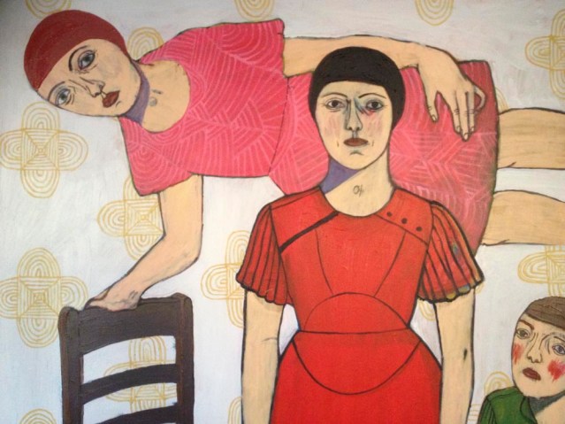 the chair in the room