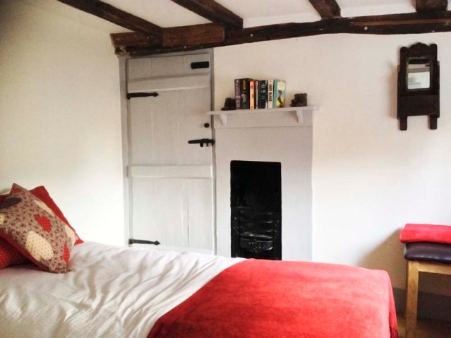 yousef's room. i was warned that this was a low-ceilinged room. all the same, i always say my son yousef is a hobbit and he likes that