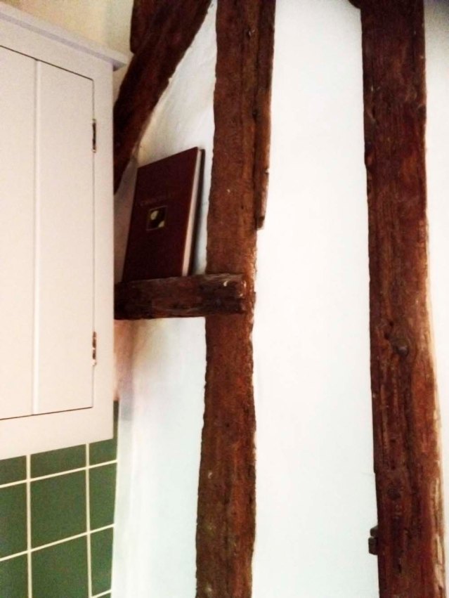 and we find a hidden treasure: a book all about chocolate