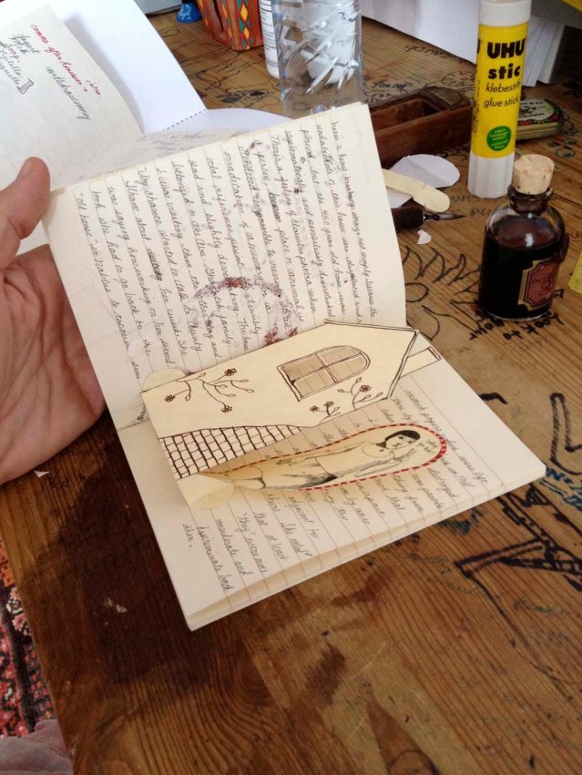 i have two and a half pages so far. i am so excited about this