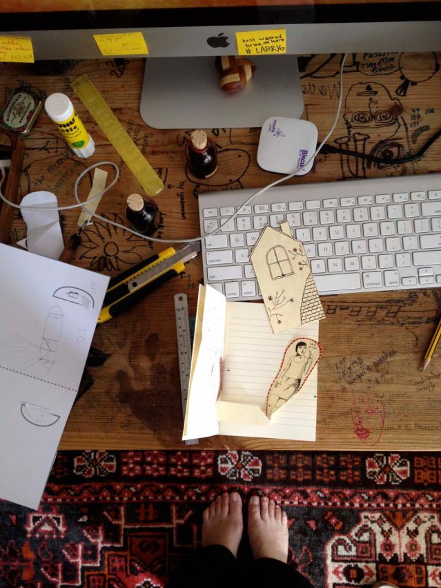 tools of the pop-up trade. i have no idea how to create a pop-up, but  you can learn to do anything thanks to that magical invention called the world wide web 