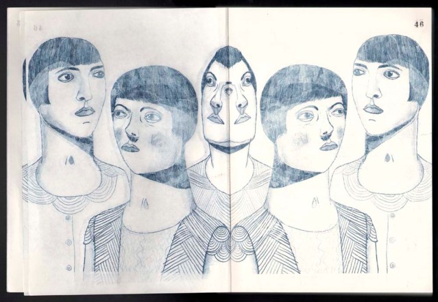 the who what where sisters } in triplicate