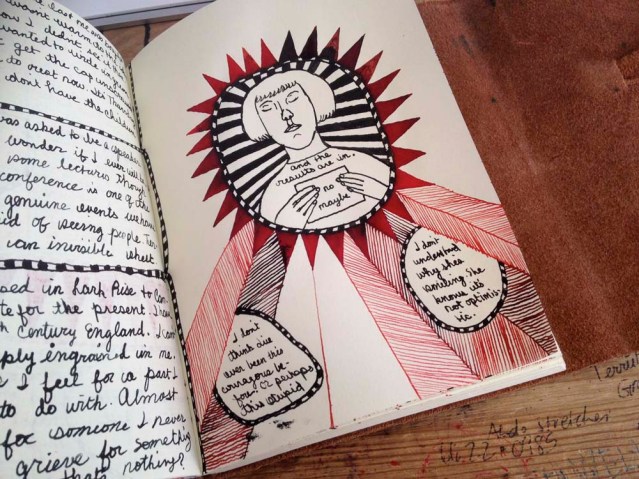 along the way i stop to admire the effects