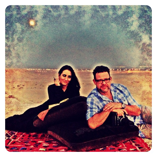 when david looked at this photo he thought it was so funny because he was all pose-y and i looked so 'sweet'. little did he know that that was my i'm-about-to-poke-you-in-the-cheek-with-my-pen look. nothing sweet about this chick, d