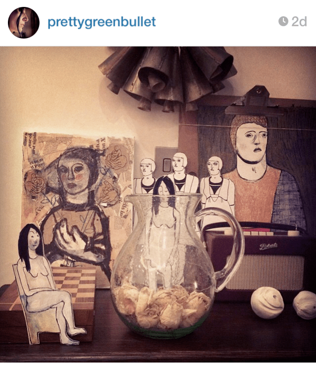 'the initiation. a bit of hazing tonight. the sisterhood isn't very easy to please.'