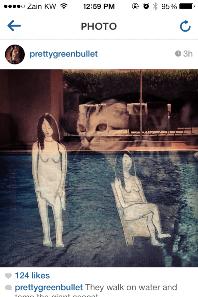 'they walk on water and tame the giant seacat'