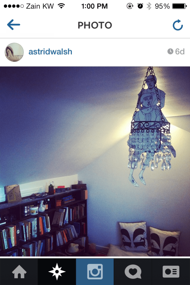 astrid: 'just hangin'...happy to be back in cork...'