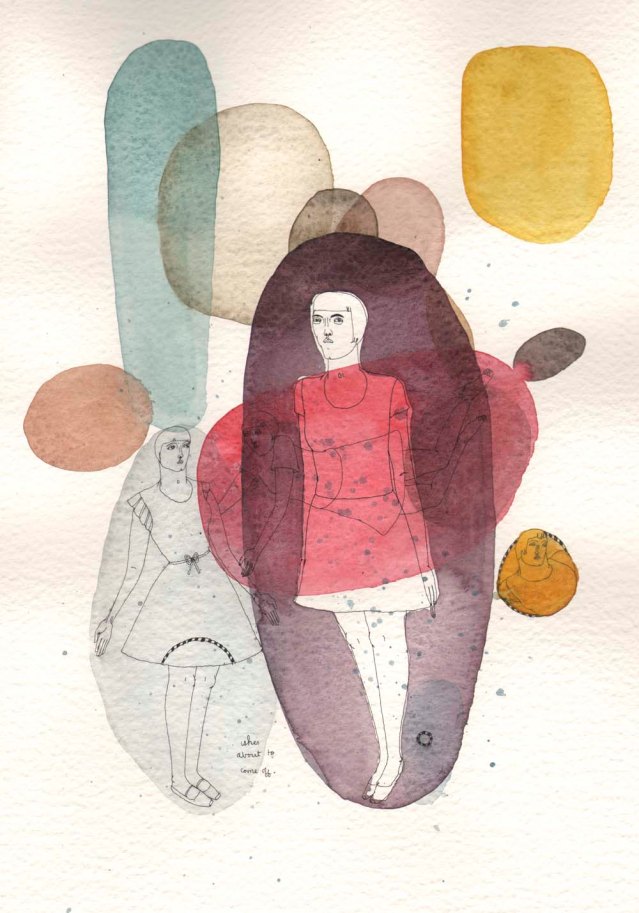 about to come off the page