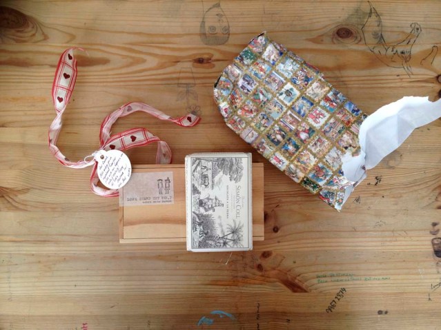 not sure if the chocolate's for eating. i'll certainly be using the stamps, especially that there's a 'sorry' one in there