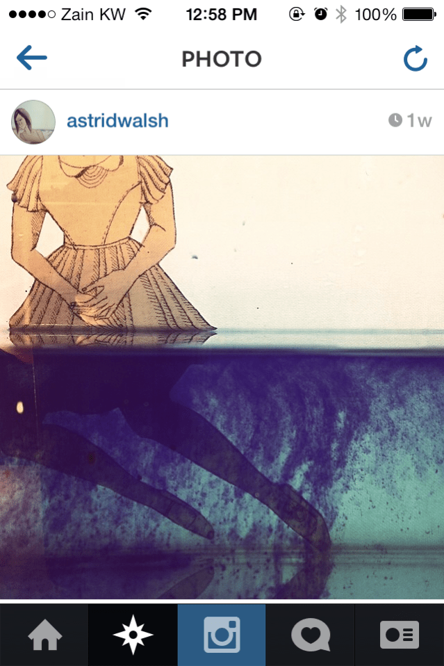 astrid: 'the girls have come to the studio to play with me today!'