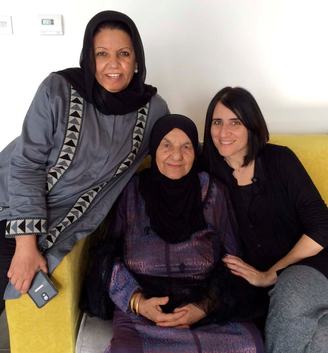 three generations of mommies: my mom, granny and me