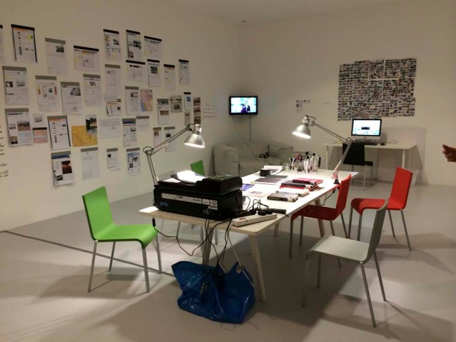 this is the 'project space', a hall that i'll be doing a week-long residence in starting april 2nd. the 'exhibition' ensuing will be open to the public april 7