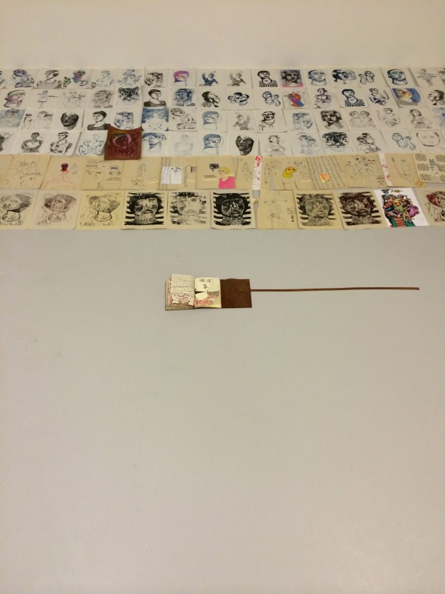 my journal making sauntering down the catwalk