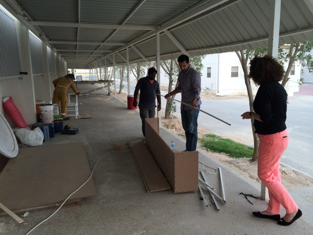 waqas and the light box