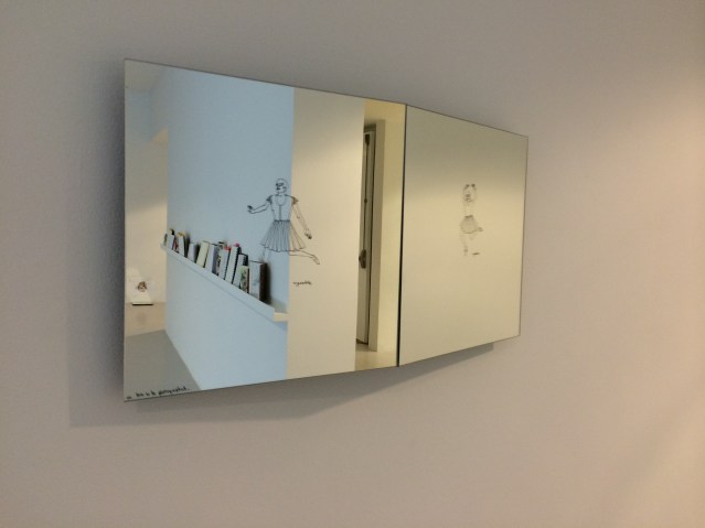 and the end result. if utilized correctly, this mirror will yield an infinite supply of instagrams! #gamathaf