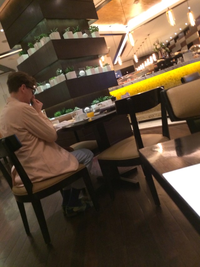 this mornings man with the shoe