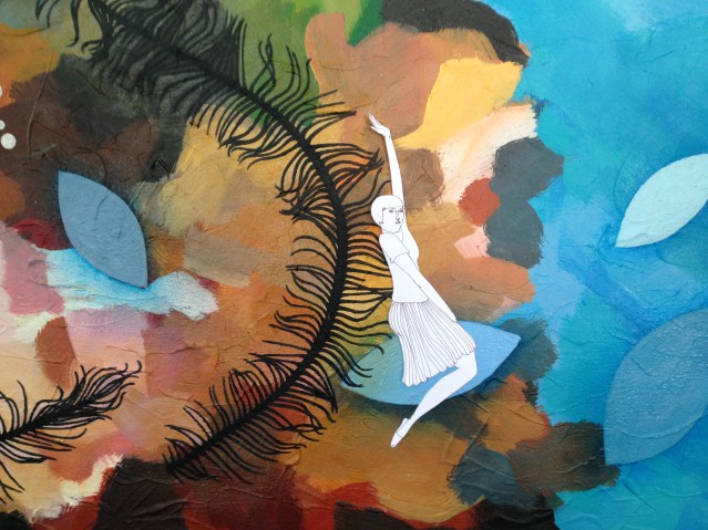 she's being tickled by deeni's seaweed