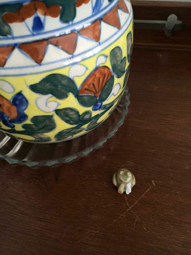little incense frog
