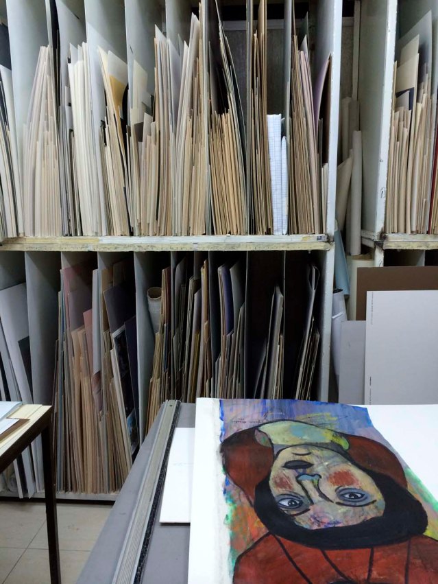 at the framer's. i don't want to be a framer because i suck at finding the right one, but i want this in my home