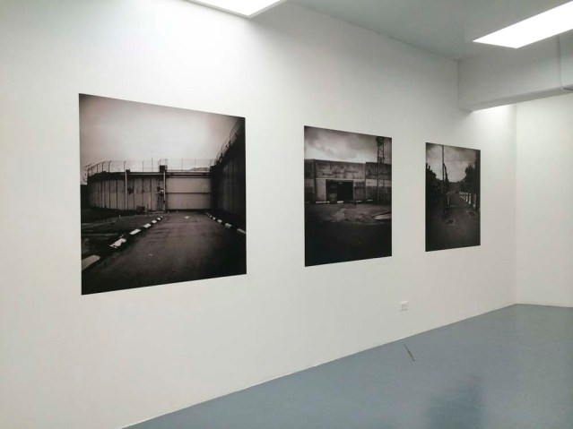 the gates of the 'separation wall' are rarely open. somehow, there's a sad beauty to halawani's apocalyptic photographs