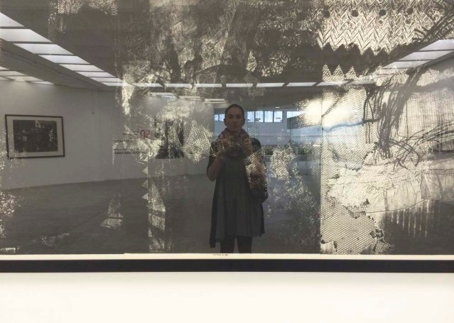 me and moh. i loved the textures in his prints. i felt very inspired to experiment with different objects i have in the house. and since i can't afford a press, i'll need to make do with what i have lying around. it should be fun