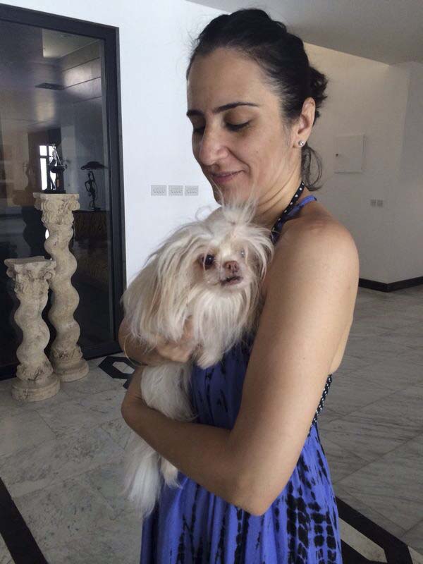 me and coco, who is ninety-one in human years