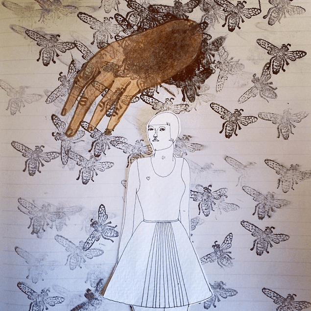 in the company of bees