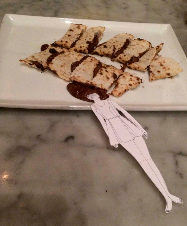 she's got nutella on her brain