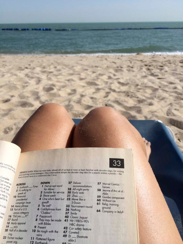 it's always me and will. this morning me and will at the beach