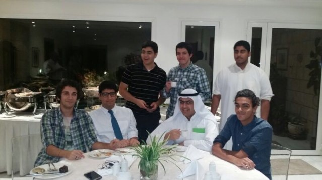 khaled with his posse