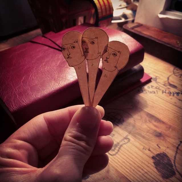 three pinheads