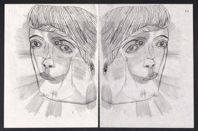 the connected } in triplicate