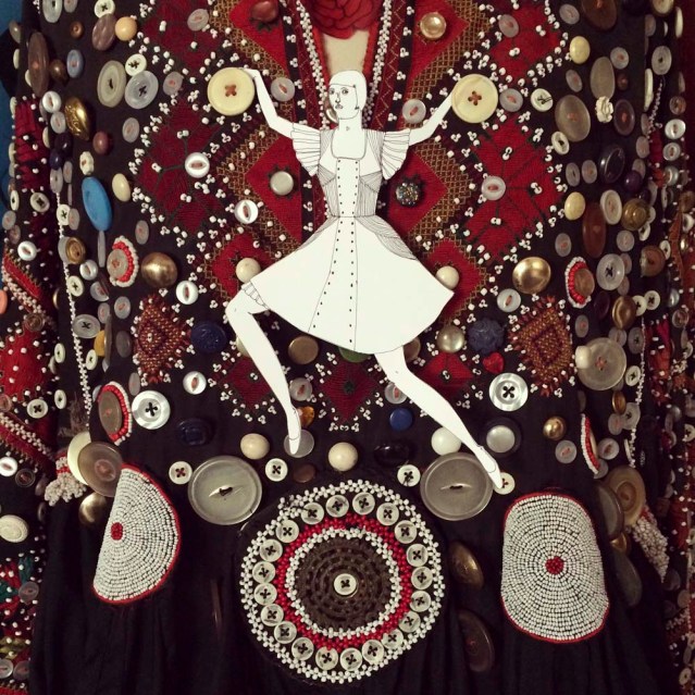 she climbs mountains